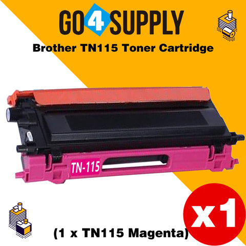 Compatible Magenta Brother TN115 TN-115 Toner Cartridge Used for Brother HL-4040CN 4050CDN 4070CDW MFC-9440CN 9450CDN 9840CDW DCP-9040CN 9045CDN