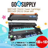 Compatible Combo Set (Drum + Toner) TN630 TN-630 Toner Cartridge with DR630 DR-630 Drum Unit Used for Brother HL-L2300D/L2365DW/L2340DW/L2320D/L2360DW; MFCL2700D/L2700DW/L2720DW/L2740DW Printer