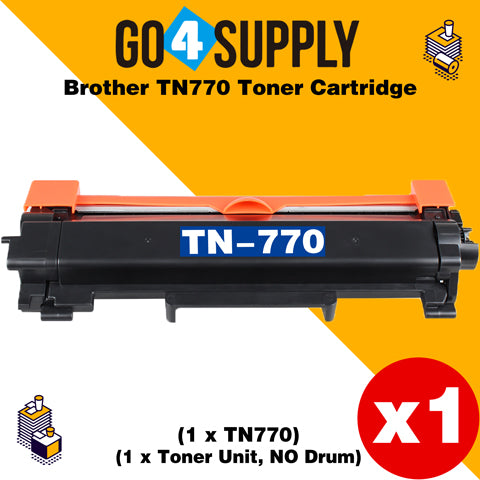 Compatible  Brother TN770 TN-770 Toner Cartridge Used for Brother HL-L2370DW, HL-L2370DW XL, MFC-L2750DW, MFC-L2750DW XL Printer