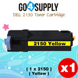 Compatible Dell 2150 Yellow 331-0718 Toner Cartridge Replacement for 2150cn 2150cdn 2155cn 2155cdn 2155 Printer