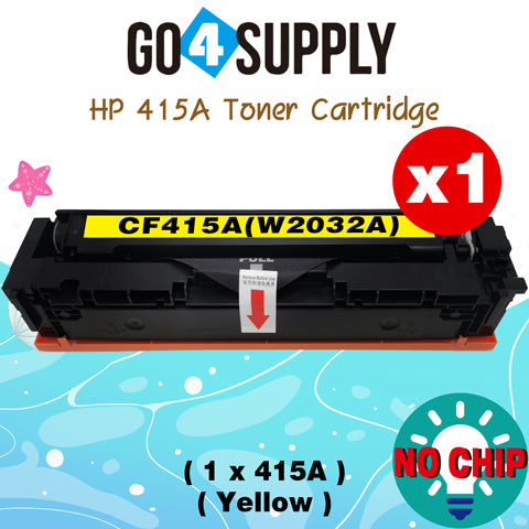 Compatible HP Cyan W2031A CF415A (NO CHIP) Toner Cartridge Used for Color LaserJet Pro M454dn/M454dw; MFP M479dw/M479fdn/M479fdw/M454nw; Enterprise M455dn/MFP M480f; Color LaserJet Managed E45028