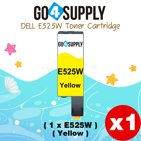 Compatible Dell E525W E525 525w to use with E525w Wireless Color Printer for 593-BBJX