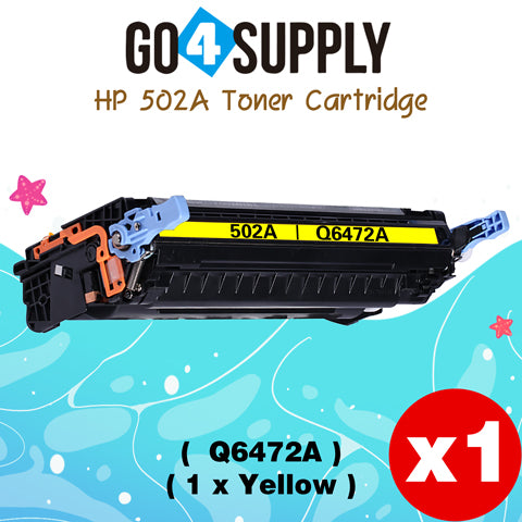 Compatible HP 502A Q6470A Black Toner Cartridge to use for HP Color Laserjet CP3505 3505n 3505dn 3600 3600n 3600dtn 3800 Printer
