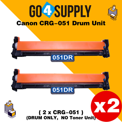 Compatible (DRUM ONLY) Canon CRG051 CRG-051 Cartridge 051 Black (2170C001) Drum Unit Used for Canon ImageCLASS LBP162dw MF264dw MF267dw MF269dw Printer