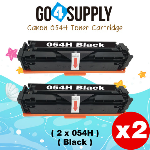 Compatible CANON Black CRG054H Toner Cartridge CRG-054H Used for i-SENSYS LBP621Cw/LBP623Cw/MF641Cw/MF643Cdw/MF645Cx; Color imageCLASS MF642Cdw/MF641Cw/MF644Cdw/LBP622Cdw
