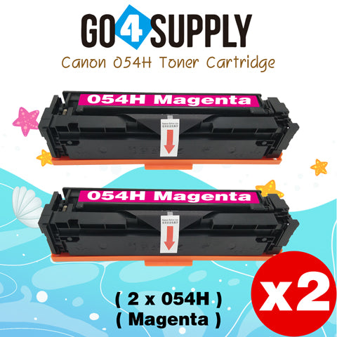 Compatible CANON Magenta CRG054H Toner Cartridge CRG-054H Used for i-SENSYS LBP621Cw/LBP623Cw/MF641Cw/MF643Cdw/MF645Cx; Color imageCLASS MF642Cdw/MF641Cw/MF644Cdw/LBP622Cdw