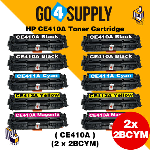 Compatible Set Combo HP CE410A CE411A CE412A CE413A Toner Cartridge Used for HP Laserjet Enterprise 300 color M351/ MFP M375nw; 400 color M451nw/M451dn/M451dw/ MFP M475dn/M475dw Printer