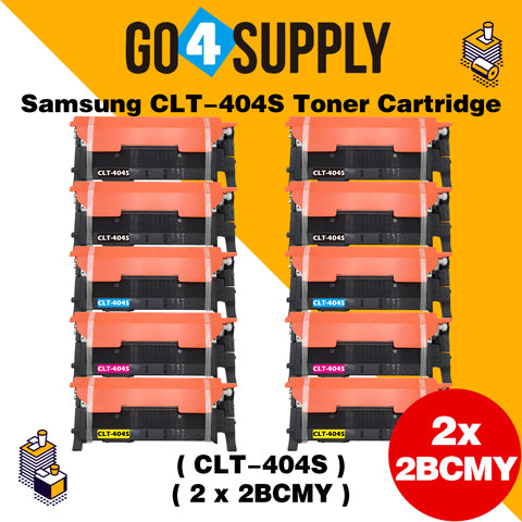 Compatible Set Combo Samsang 404 CLT404S CLT-404S Toner Cartridge Used for Samsung SL-C430W/C430/C432W; SL-C432/C433W/C433; SL-480FW/C480/C480FN; SL-C480FW/C480W/482; SL-C482FW/C482W; SL-483/C483W/C483FW