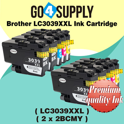 Compatible Set Combo Brother 3039 LC3039XXL LC-3039XXL Ink Cartridge Used for Brother MFC-J5845DW/MFC-J5845DW XL/MFC-J5945DW/MFC-J6545DW/MFC-J6545DW XL/MFC-J6945DW Printer