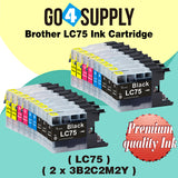 Compatible Set Combo Brother 75xl LC75 LC75XL Ink Cartridge Used for MFC-J6910CDW/J6710CDW/J5910CDW/J825N/J955DN/J955DWN/J705D/J705DW/J710D/J710DW/J810DN/J810DWN/J825DW/J840N/J625DW/J860DN/J860DWN/J960DN-B/J960DN-W/J960DWN-B/J960DWN-W Printer