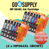 Compatible Set Combo HP 564xl Ink Cartridge Used for Photosmart Plus B209a/ B210a/B210b/B210c/B210d/B210e/Officejet 4610/4620 Printer
