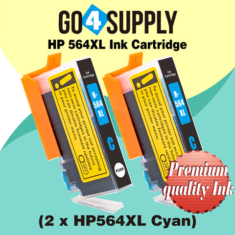 Compatible Cyan HP 564xl Ink Cartridge Used for Photosmart premium C309a/C309g/C309n/C310a/C310b/C310c/C410a/C410b/C410d; Photosmart eStation C510a/Deskjet 3070A/3520/3521/3522/3526 Printer