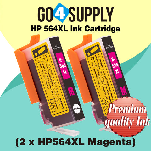 Compatible Magenta HP 564xl Ink Cartridge Used for Photosmart 5510/5511/5512/5514/5515/5520/5522/5525/6510/6512/6515/6520/7510/7515/7520/B109a/B109n/B110a/B110c Printer