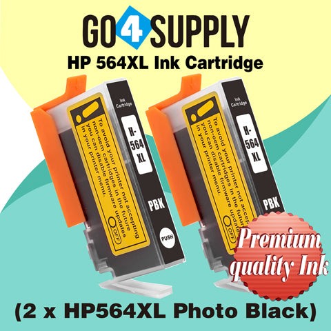 Compatible Photo Black HP 564xl Ink Cartridge Used for Photosmart premium C309a/C309g/C309n/C310a/C310b/ C310c/C410a/C410b/C410d; Photosmart eStation C510a; Photosmart Plus B210b Printer