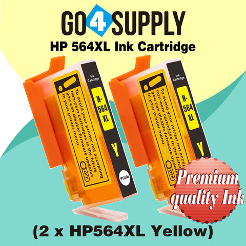 Compatible Yellow HP 564xl Ink Cartridge Used for Photosmart premium C309a/C309g/C309n/C310a/C310b/C310c/C410a/C410b/C410d; Photosmart eStation C510a/Deskjet 3070A/3520/3521/3522/3526 Printer