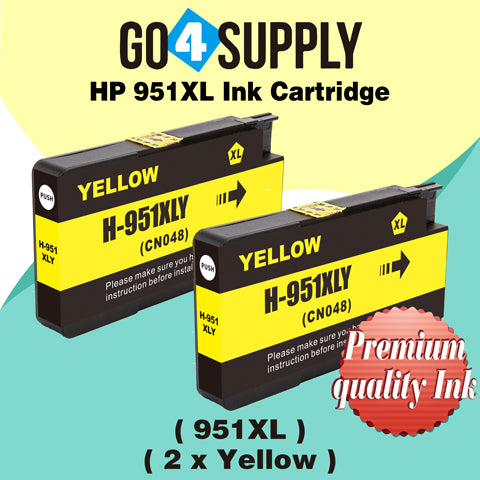 Compatible Yellow HP 951xl Ink Cartridge Used for HP Officejet Pro 251dw/276dw/8100/8600/8610/8620/8630/8640/8650/8660/8615/8616/8625 Printer
