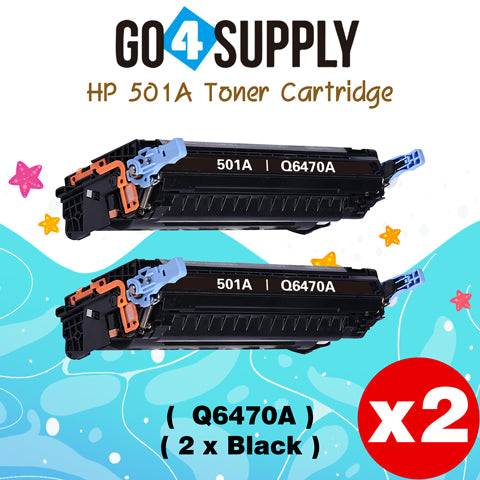 Compatible HP 502A Q6470A Black Toner Cartridge to use for HP Color Laserjet CP3505 3505n 3505dn 3600 3600n 3600dtn 3800 Printer