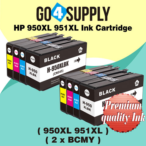 Compatible Set Combo HP 950xl 951xl Ink Cartridge Used for HP Officejet Pro 251dw/276dw/8100/8600/8610/8620/8630/8640/8650/8660/8615/8616/8625 Printer