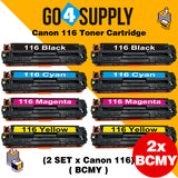 Compatible Set Combo Canon 116 CRG-116 CRG116 Toner Cartridge Used for Canon i-SENSYS LBP-7010C/7016C/7018C; LBP 5050/5050n/iC MF 8080cw; MF8010/8030/8040/8050cn; LBP 7110Cw/7100Cn; iC MF8280Cw/MF6680DN; MF8210/8230/8250Cn; MF628Cw/626Cn; MF623Cn/621Cn