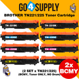 Compatible Set Combo Brother TN221 TN225 TN-221 TN-225 Toner Unit Used for Brother HL-3140CW/ HL-3142CW/ HL-3150CDW/ HL-3152CDW/ HL-3170CDW/ HL-3172CDW/ MFC-9130CW/ MFC-9140CDN/ MFC-9330CDW/ MFC-9340CDW; DCP-9020CDW Printer