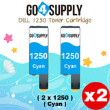 Compatible Cyan Dell 1250/C5GC3 Toner Cartridge Replacement for Dell 331-0777 Used for 1250c 1350cnw 1355cn 1355cnw C1760nw C1765nf Printer