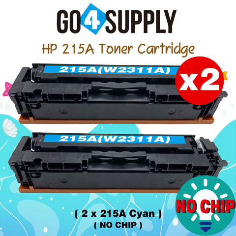 Compatible HP Cyan CF215A W2311A (NO CHIP) Toner Cartridge Used for HP Color LaserJet Pro MFP M183fw/182n/M182nw; Pro M155a/155nw