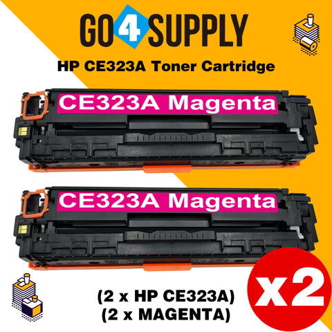Compatible HP Magenta CE323A Toner Cartridge Used for HP LaserJet CP1521/1522/1523/1525n; Pro CP1525/1526/1527/1528nw; Pro CM1411/1412/1413/1415fn; Pro CM1415/1416/1417/1418fnw Printer