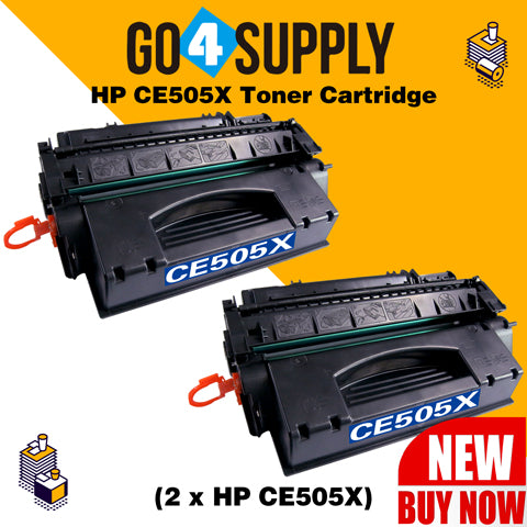 Compatible HP 05X 505X CE505X Toner Cartridge Replacement for HP P2050/2055d/2055n/2055x