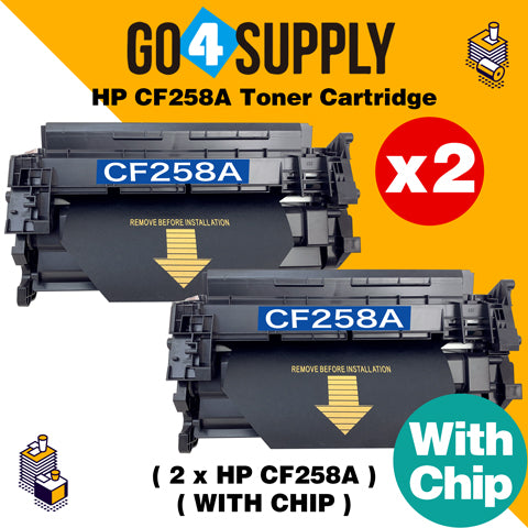 Compatible (WITH CHIP) HP 258A CF258A 58A Toner Cartridge Used for HP LaserJet Pro M404n/M404dn/M404dw; MFP M428dw/M428fdn/M428fdw Printer