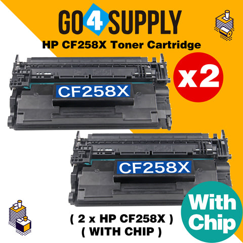 Compatible (WITH CHIP) HP 258X CF258X 58X Toner Cartridge Used for HP LaserJet Pro M404n/M404dn/M404dw; MFP M428dw/M428fdn/M428fdw Printer