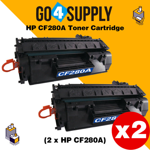Compatible HP 80A 280A CF280A Toner Cartridge Replacement for HP LaserJet Pro 400 M401a/d/n/dn/dw, Pro 400 M425dn/dw