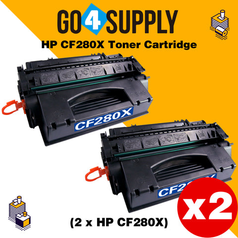 Compatible HP 80X 280X CF280X Toner Cartridge Replacement for HP LaserJet Pro 400 M401a/d/n/dn/dw, Pro 400 M425dn/dw