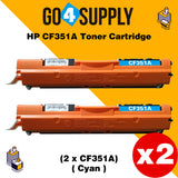 Compatible Cyan HP 351 CF351A 351A Toner Cartridge Used for HP Laserjet Pro M176/m176fn/M177/177FW Printer