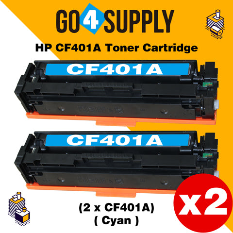 Compatible Cyan HP 201A CF401A Toner Cartridge Used for HP Color LaserJet Pro M252dn/252n; Color LaserJet Pro MFP M277dw/277n; Color LaserJet Pro MFP M274n Printers