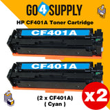 Compatible Cyan HP 201A CF401A Toner Cartridge Used for HP Color LaserJet Pro M252dn/252n; Color LaserJet Pro MFP M277dw/277n; Color LaserJet Pro MFP M274n Printers