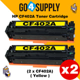 Compatible Yellow HP 201A CF402A Toner Cartridge Used for HP Color LaserJet Pro M252dn/252n; Color LaserJet Pro MFP M277dw/277n; Color LaserJet Pro MFP M274n Printers