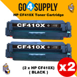 Compatible Black HP 410X CF410X Toner Cartridge Used for Color LaserJet Pro M452dw/452dn/452nw, Color LaserJet Pro MFPM477fnw/M477fdn/M477fdw, Color LaserJet Pro MFP M377dw Printers