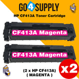 Compatible Magenta HP 413A CF413A Toner Cartridge Used for Color LaserJet Pro M452dw/452dn/452nw, Color LaserJet Pro MFPM477fnw/M477fdn/M477fdw, Color LaserJet Pro MFP M377dw Printers