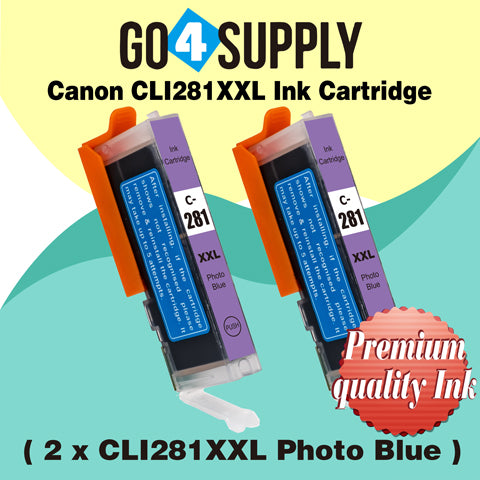 Compatible NO Photo Blue Set Canon PGI280 PGI280XXL PGI-280XXL CLI281 CLI281XXL CLI-281XXL Ink Cartridge PGI280XL PGI-280XL CLI281XL CLI-281XL Used for PIXMA TS702/TR7520/TR8520/TR8620/TS6120/TS6220/TS6320/TS8120/TS8220/TS8320/TS9120/TS9520/TS9521C