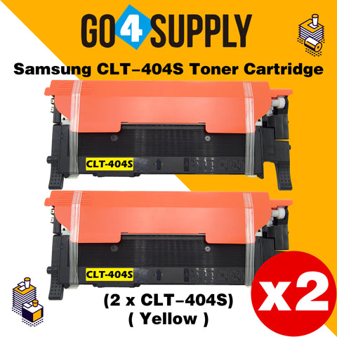 Compatible Yellow Samsang 404 CLT404S CLT-404S Toner Cartridge Used for Samsung SL-C430W/C430/C432W; SL-C432/C433W/C433; SL-480FW/C480/C480FN; SL-C480FW/C480W/482; SL-C482FW/C482W; SL-483/C483W/C483FW