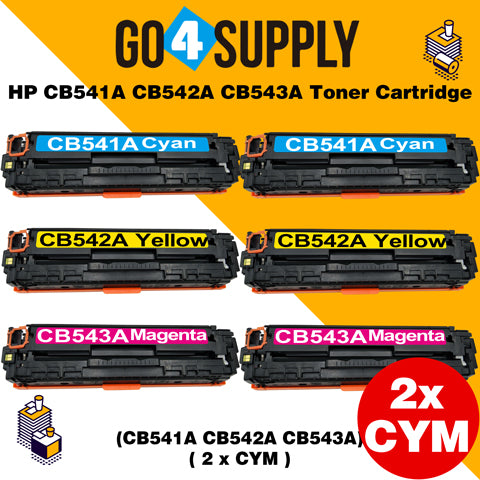 Compatible 3-Color Set HP CB540A CB541A CB542A CB543A Toner Cartridge Used for HP Color laserJet CM1300MFP/ CM1312MFP Series/ CM1312cb /eb/wb/ci/ei/wi/nfi MFP Printer