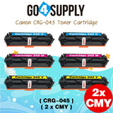 Compatible CANON CRG-045 CRG045 (BCMY) Set Toner Cartridge Used for Canon Color imageCLASS MF634Cdw/LBP612Cdw/MF632Cdw; i-SENSYS MF631Cn/633Cdw/635Cx/LBP611Cn/613Cdw