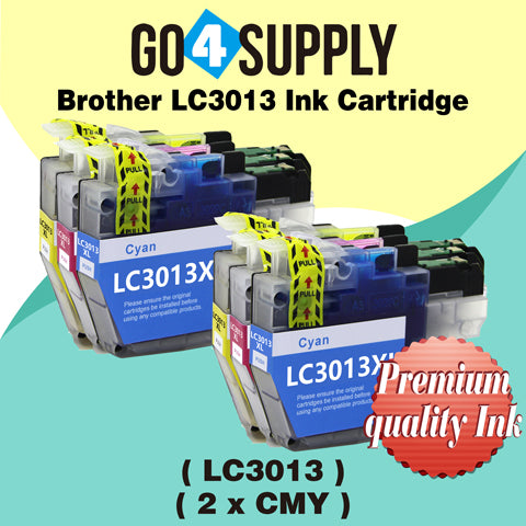 Compatible 3-Color Combo Brother 3013 LC3013XXL LC-3013XXL Ink Cartridge Used for Brother MFC-J491DW/MFC-J497DW/MFC-J690DW/MFC-J895DW Printer