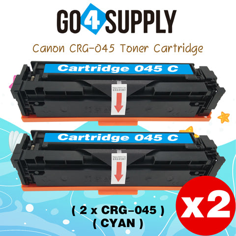 Compatible CANON Cyan CRG-045 CRG045 Toner Cartridge Used for Canon Color imageCLASS MF634Cdw/LBP612Cdw/MF632Cdw; i-SENSYS MF631Cn/633Cdw/635Cx/LBP611Cn/613Cdw