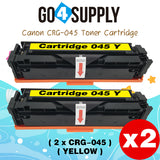 Compatible CANON Yellow CRG-045 CRG045 Toner Cartridge Used for Canon Color imageCLASS MF634Cdw/LBP612Cdw/MF632Cdw; i-SENSYS MF631Cn/633Cdw/635Cx/LBP611Cn/613Cdw