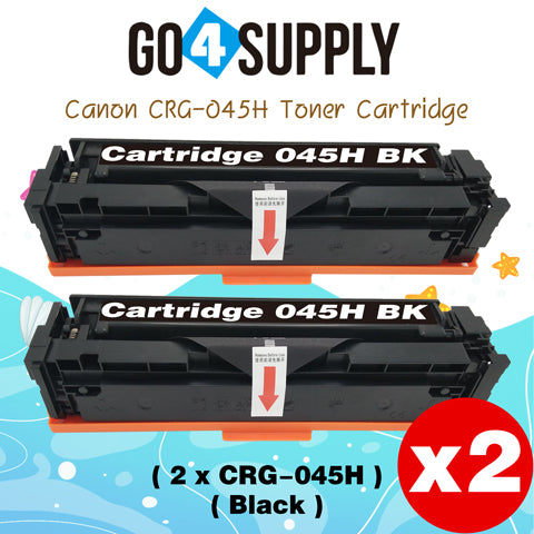 Compatible (High-Yield Page) CANON Black CRG045H CRG-045H Toner Cartridge Used for Color imageCLASS MF634Cdw/LBP612Cdw/MF632Cdw; i-SENSYS MF631Cn/633Cdw/635Cx/LBP611Cn/613Cdw