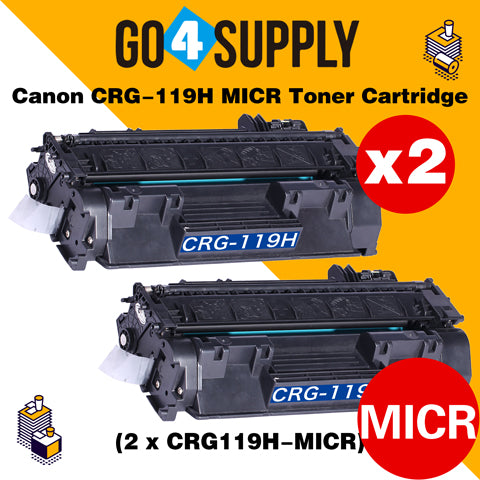 Compatible (High Page Yield) MICR Toner Cartridge Replacement for Canon 119H CRG119H CRG-119H