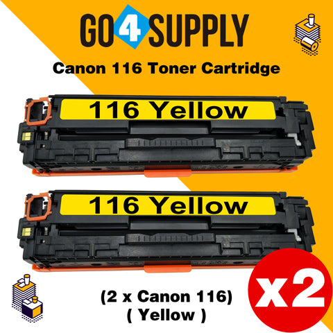 Compatible Yellow Canon 116 CRG-116 CRG116 Toner Cartridge Used for Canon i-SENSYS LBP-7010C/7016C/7018C; LBP 5050/5050n/iC MF 8080cw; MF8010/8030/8040/8050cn; LBP 7110Cw/7100Cn; iC MF8280Cw/MF6680DN; MF8210/8230/8250Cn; MF628Cw/626Cn; MF623Cn/621Cn