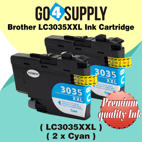 Compatible Cyan Brother 3035xxl LC3035xxl Ink Cartridges Used for Brother MFC-J805DW, MFC-J805DW XL, MFC-J815DW, MFC-J995DW, MFC-J995DW XL Printer