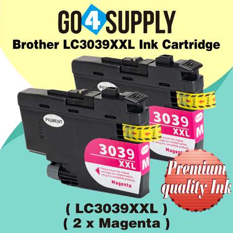 Compatible Magenta Brother 3039 LC3039XXL LC-3039XXL Ink Cartridge Used for Brother MFC-J5845DW/MFC-J5845DW XL/MFC-J5945DW/MFC-J6545DW/MFC-J6545DW XL/MFC-J6945DW Printer